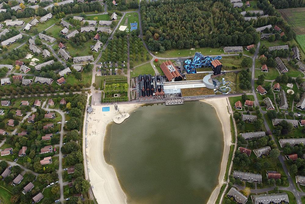 Hof van Saksen drone door Parkvakanties