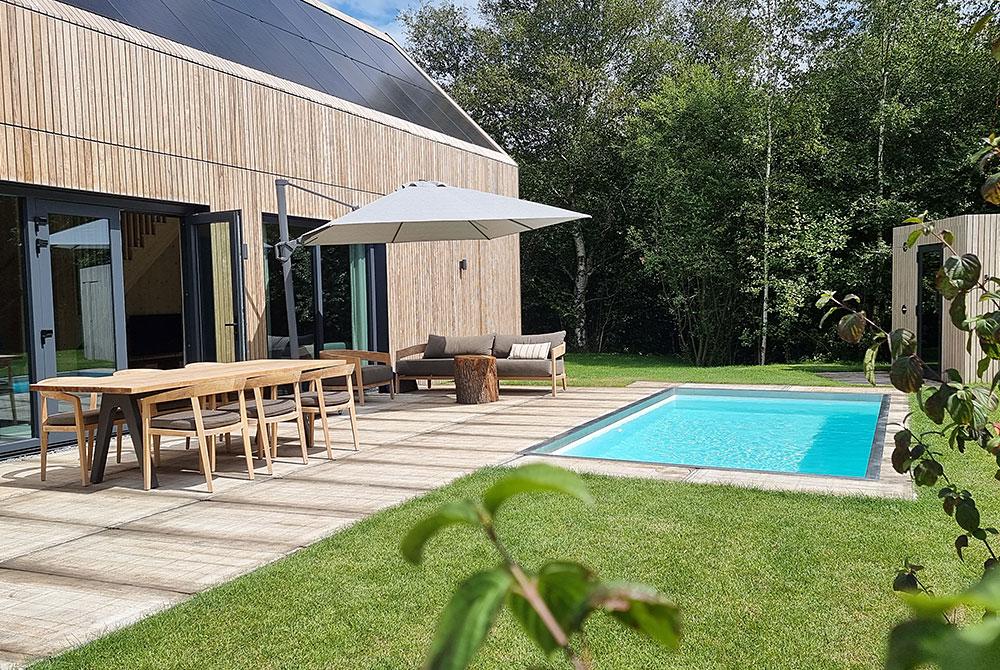 Vakantiewoninge met privé zwembad