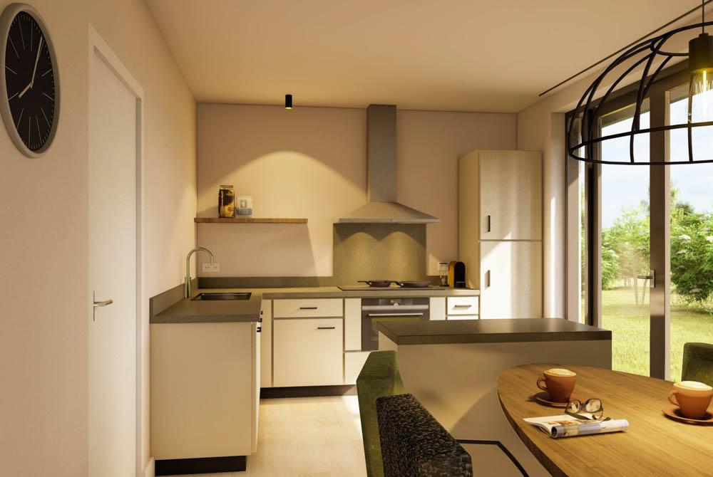 Interieur van een villa op Landal Strabrechtse Vennen