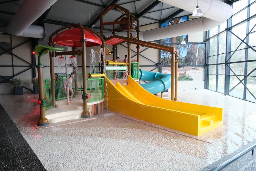 Spraypark in zwembad Landal Landgoed 't Loo