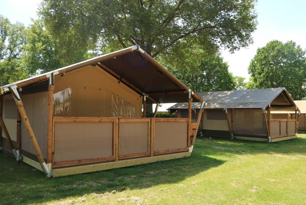 Kalahari tent op Camping de Leistert