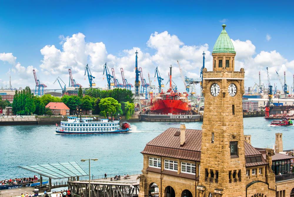 Boottocht Hamburg stedentrip