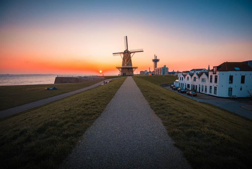 Oranjemolen, stedentrip Vlissingen