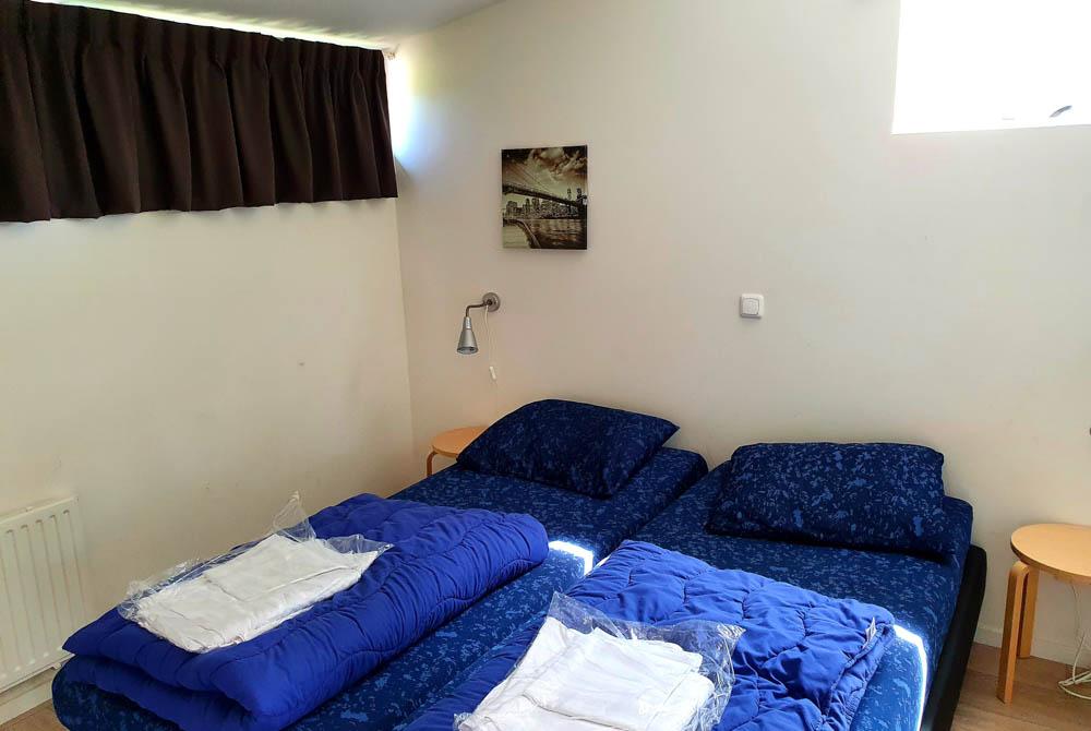 Slaapkamer in de bungalow