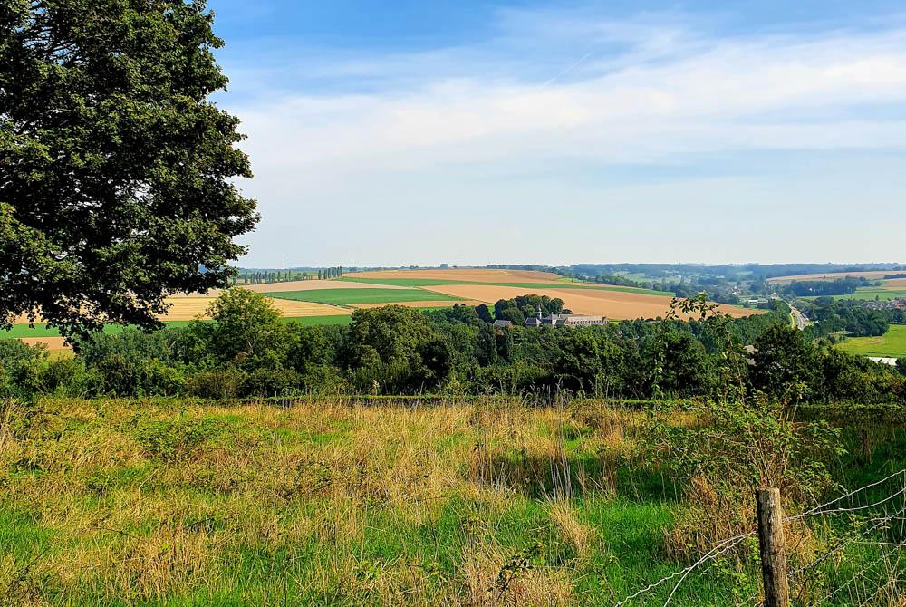Uitzicht onderweg, Bungalowpark Schin op Geul review