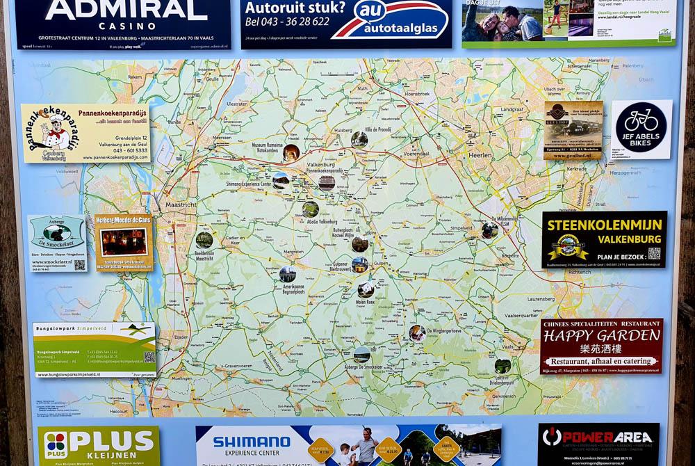Fietsroutes Zuid-Limburg
