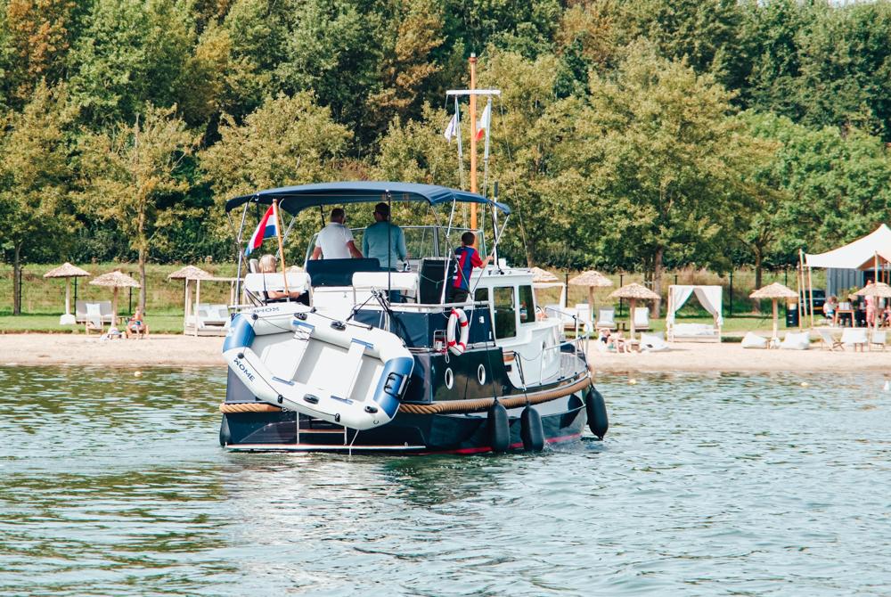 de Maasplassen, uitstapje de Leistert