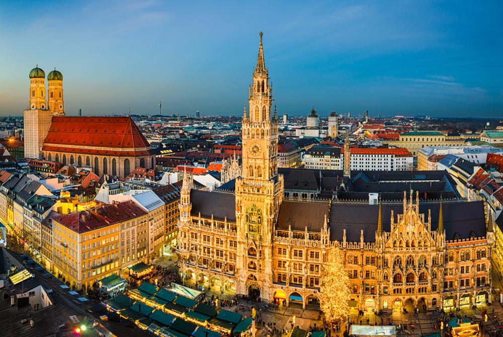 Marienplatz, stedentrip München