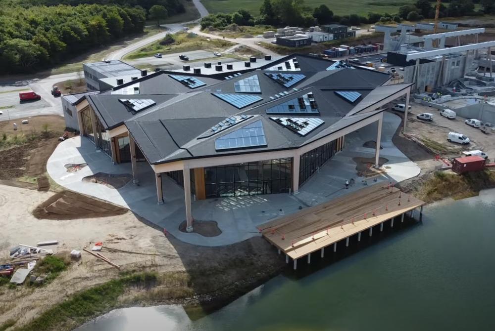 Market Dome bouw, Center Parcs Nordborg Resort