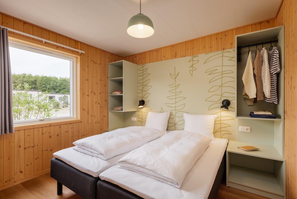 Slaapkamer premium cottage, Center Parcs Nordborg Resort