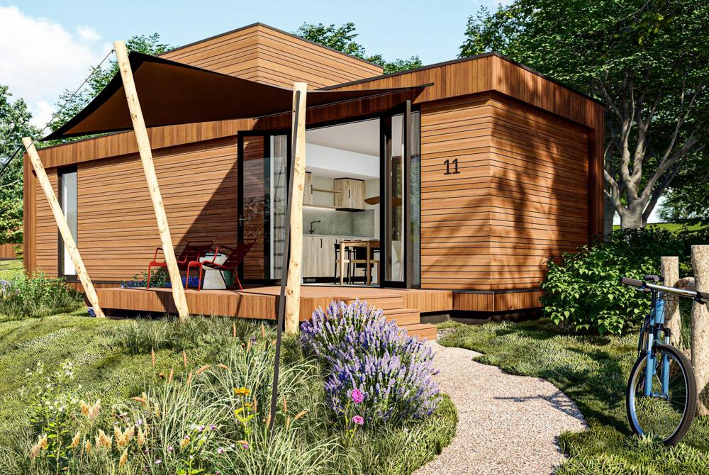 La Reine Lodge, 6 personen, Landal Parc des Sources