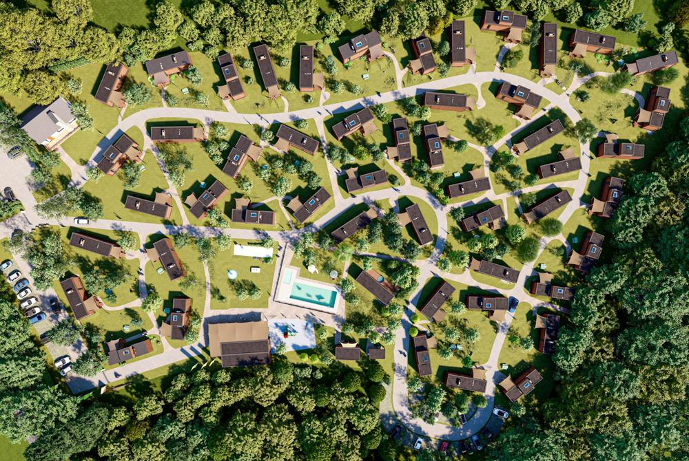 Het plattegrond van Landal Parc des Sources