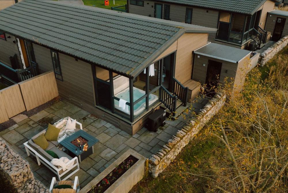Landal Ullswater Heights lodge met hottub