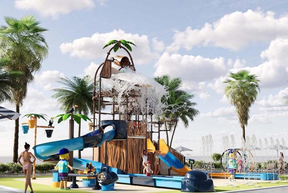 Nieuwe waterspeekplaats, Landal Marina Resort Well