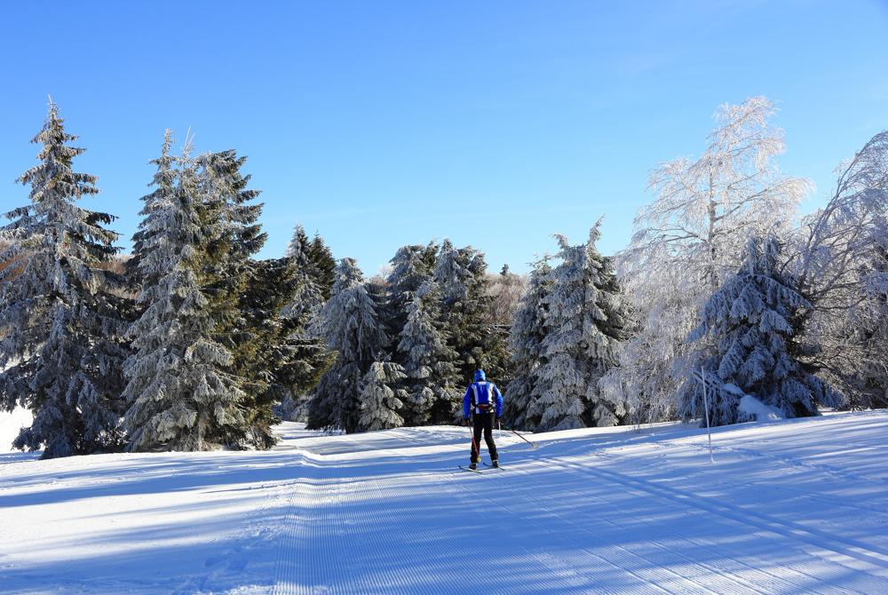 Wintersport in de Vogezen