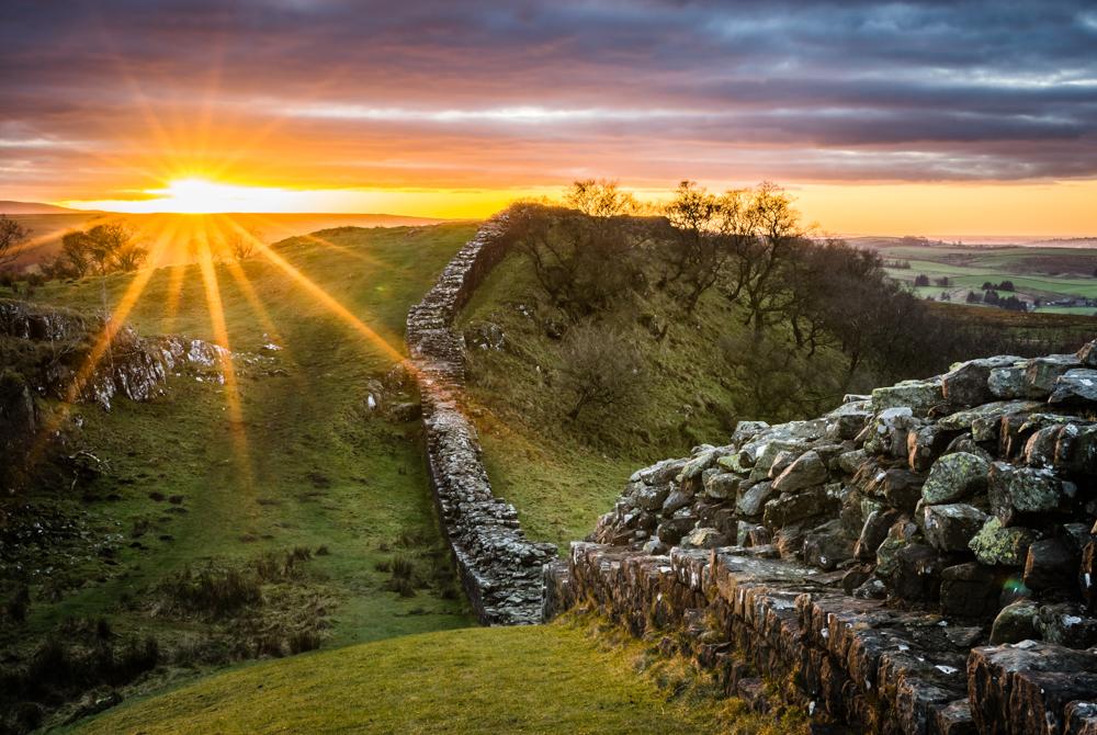 De Muur van Hadrianus, mooiste plekken Engeland