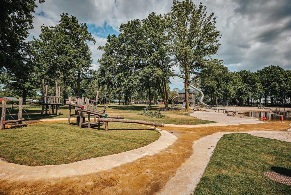 waterspeeltuin van De Leistert vernieuwd