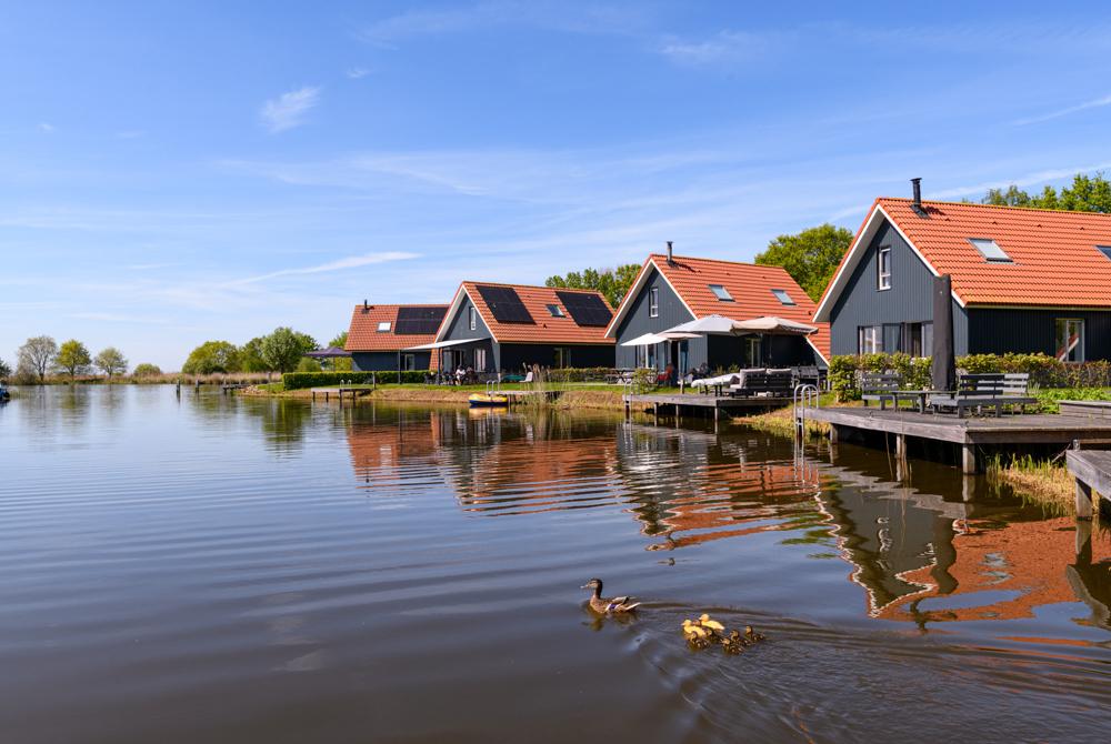 Dormio Waterpark Langelille, vakantiepark Friesland aan het water