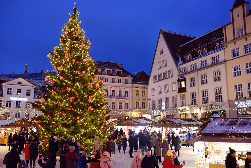 Tallinn (Estland), mooiste kerstmarkten Europa