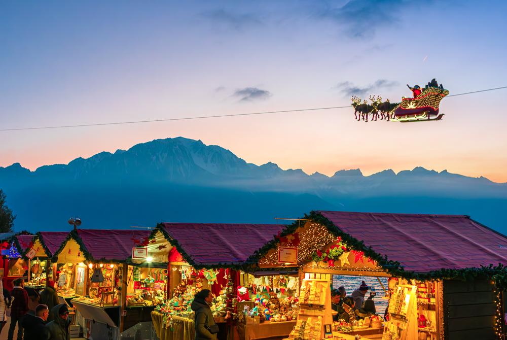 Montreux (Zwitserland), mooiste kerstmarkten Europa