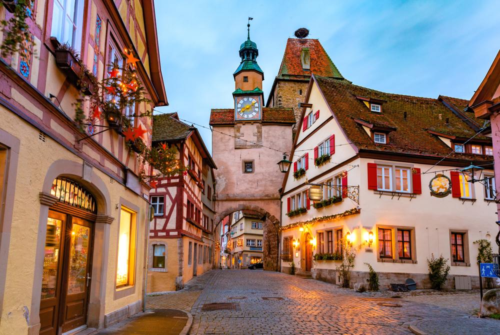 Rothenburg ob der Tauber (Duitsland), mooiste kerstmarkten Europa