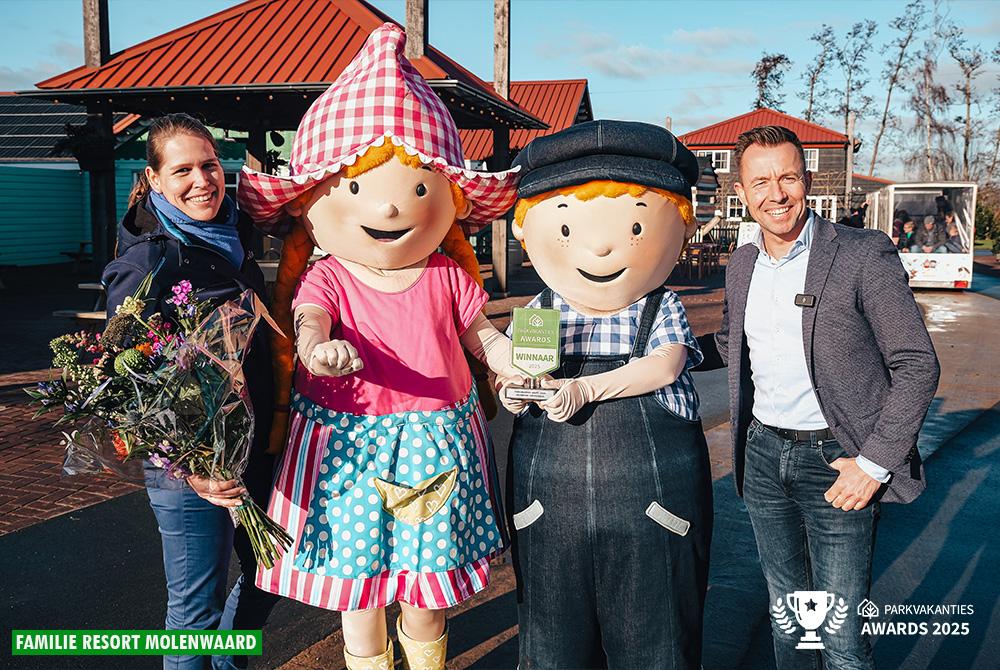 Parkvakanties Awards 2025 - Familie Resort Molenwaard