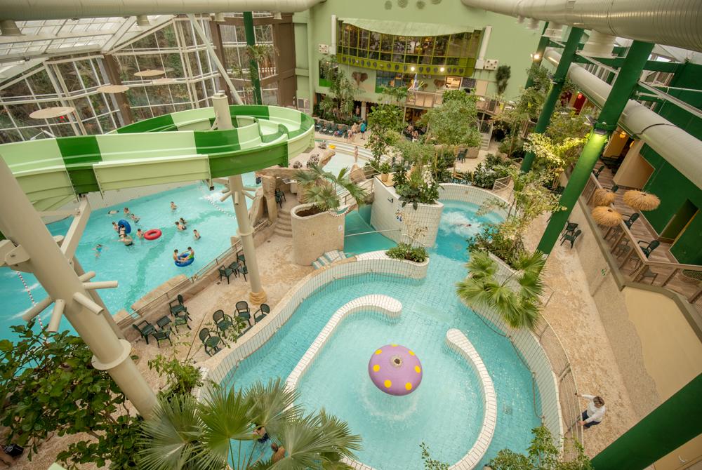 Center Parcs Les Ardennes, subtropisch zwembad België
