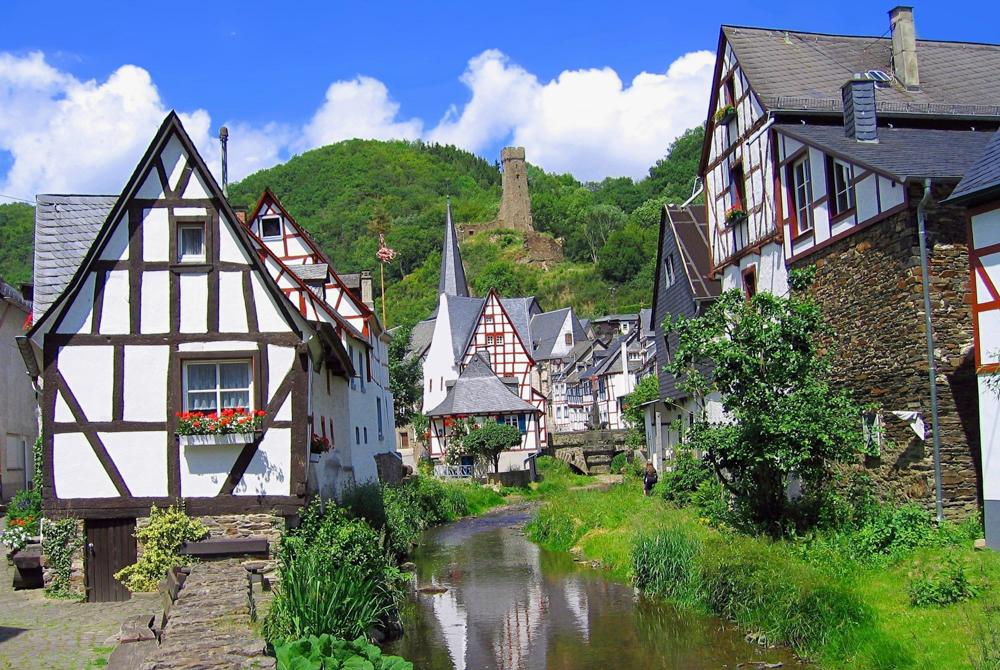 Eifel Nationaal Park, natuurgebied Duitsland