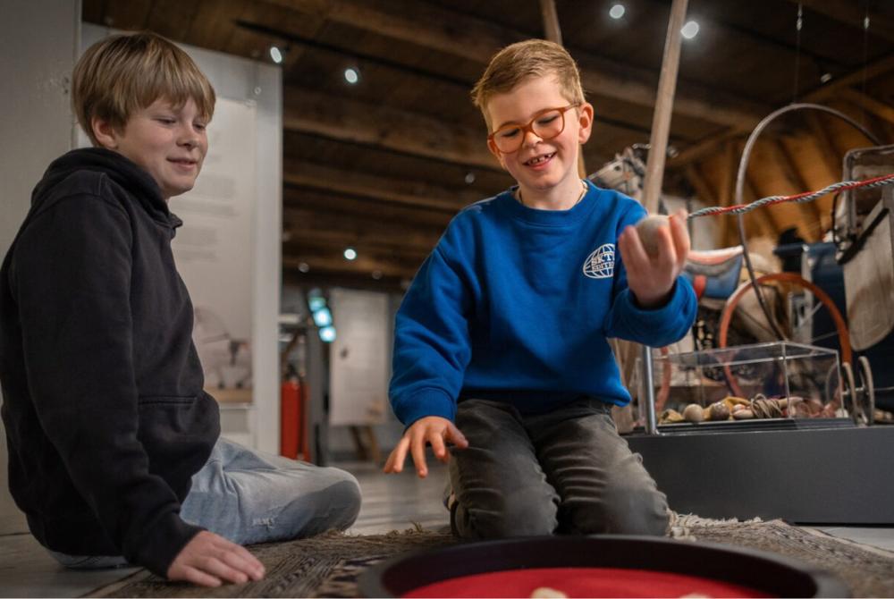 Oudheidkamer Texel, kinderuitje Texel