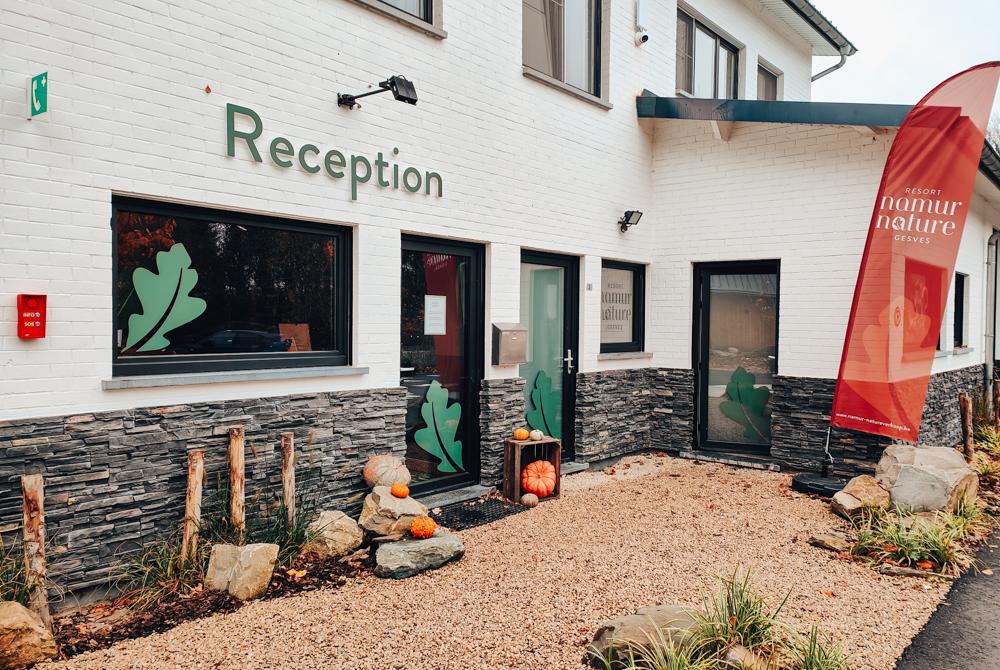 Receptie van Landal Namur Nature