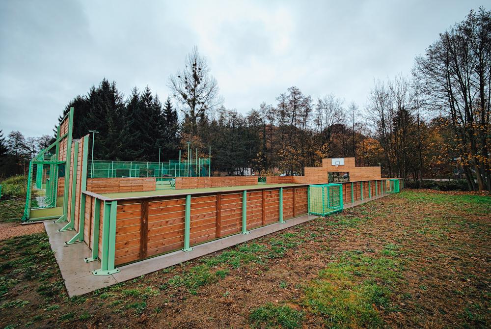 sporten op Landal Glamping Resort Namur Nature