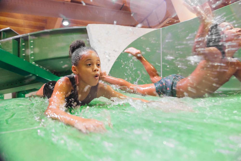 Wildwaterbaan in het zwembad van Safari Resort Beekse Bergen
