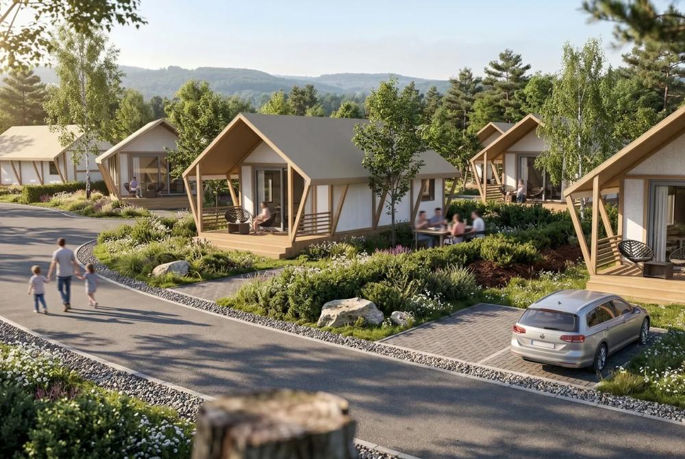 Glampingtenten, Landal Resort Val de Bois Durbuy