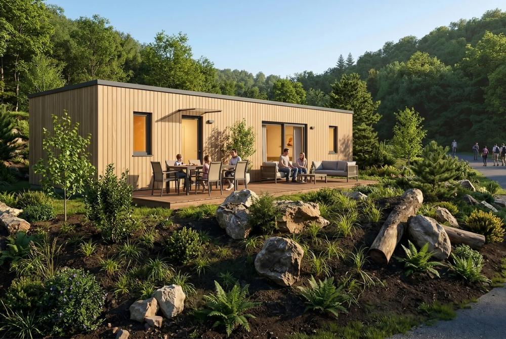 6 persoons lodge 6BLandal Resort Val de Bois Durbuy