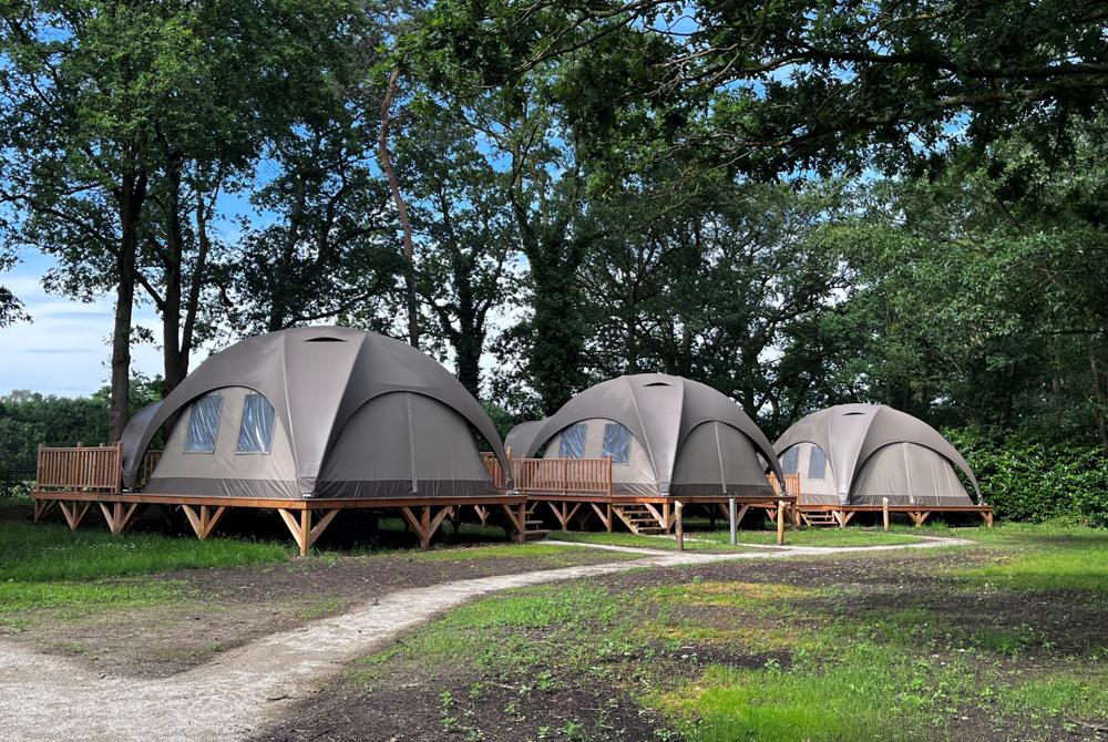 Nieuwe glampingtenten bij Landal De Katjeskelder