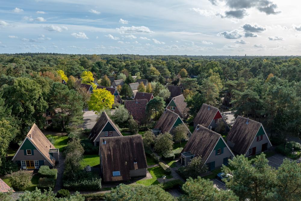 Landal De Katjeskelder vanuit de lucht
