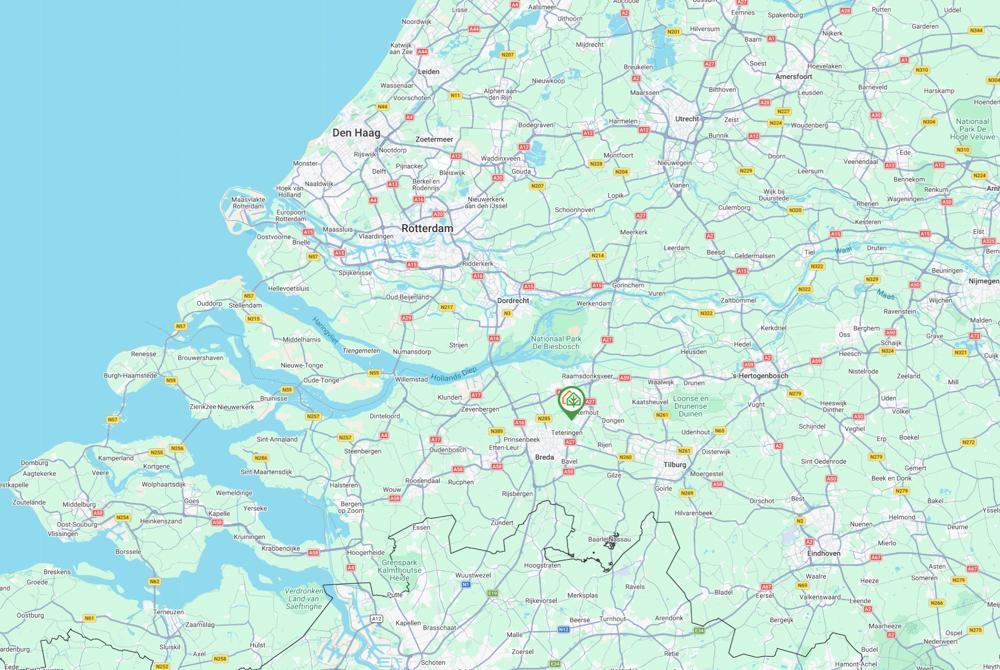 Landal De Katjeskelder op de kaart