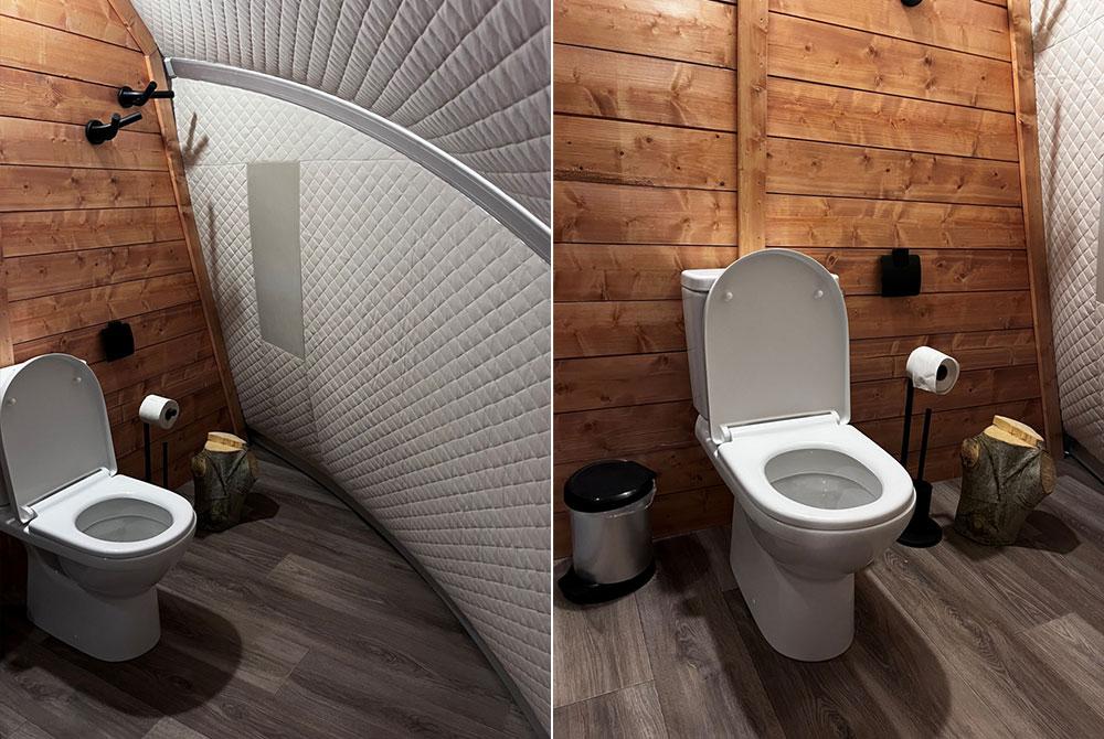 Prive sanitair op de camping van De Katjeskelder