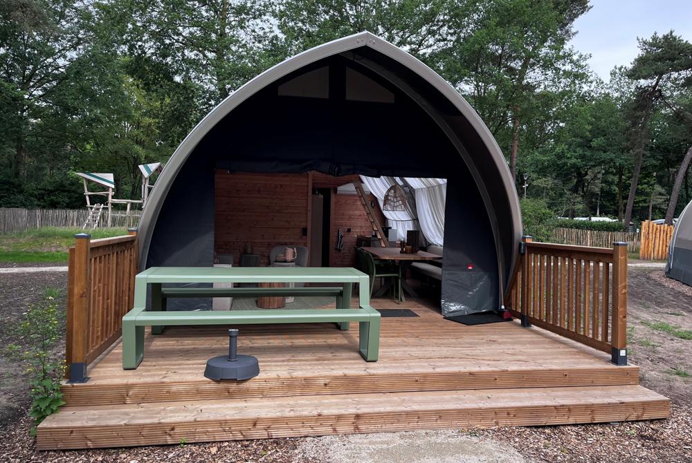 Big Oak tent, glamping Landal De Katjeskelder