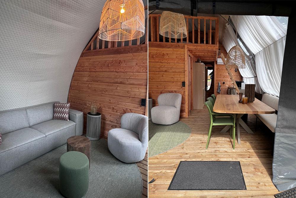 Onze glampingtent, Landal De Katjeskelder