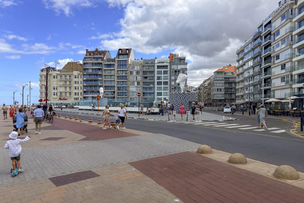 Knokke vanuit Cadzand
