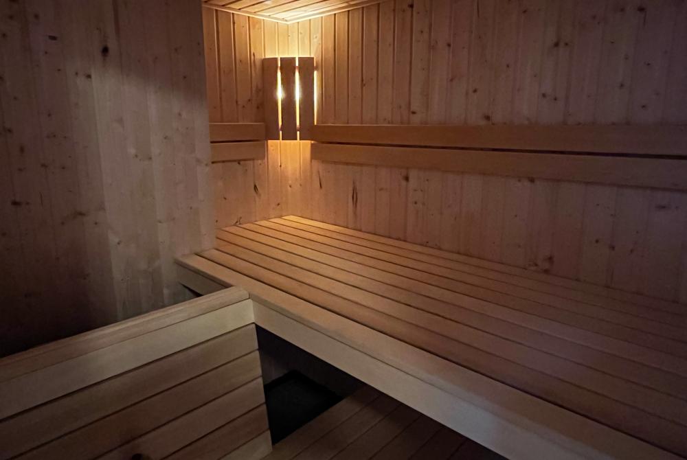 Villapark Eureka sauna in de villa