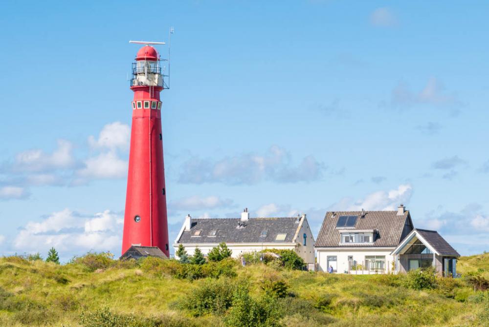 De vuurtoren van Schiermonnikoog