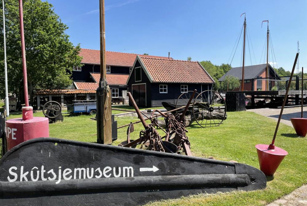 Het Skûtsjemuseum in Earnewâld