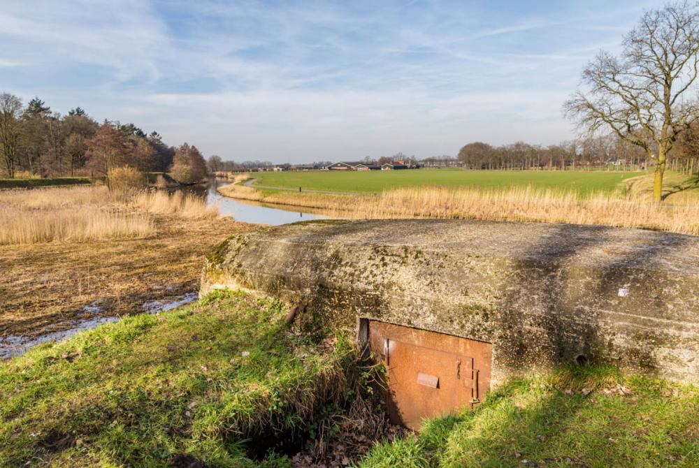 Bij de Grebbelinie zijn tal van forten de ontdekken en je leert hier meer over de tijden van de Tweede Wereldoorlog 