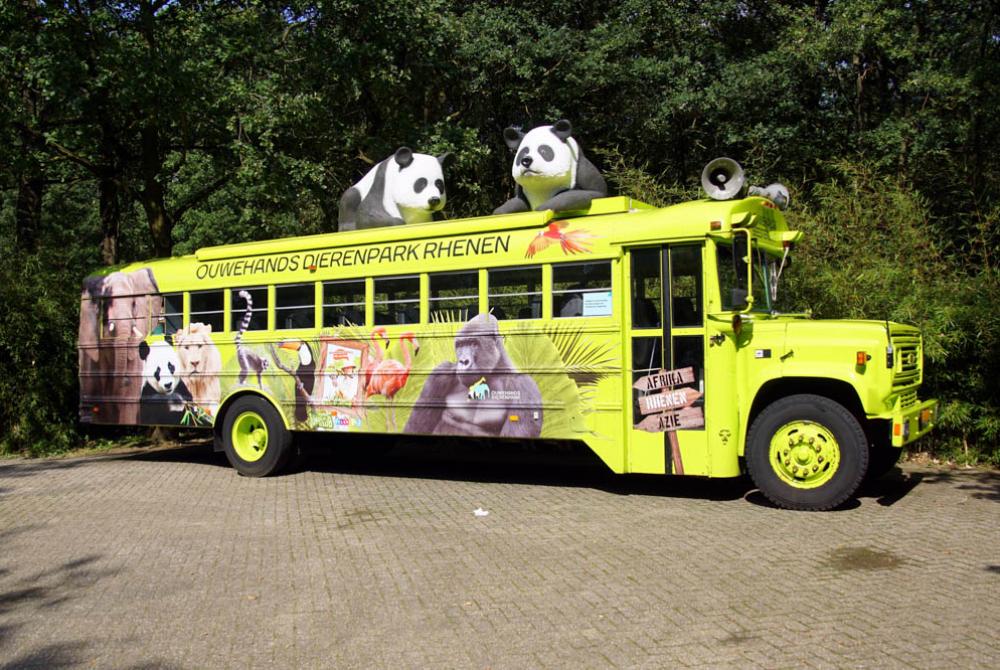 Het Ouwehands Dierenpark is vanuit Rhenen makkelijk te bereiken