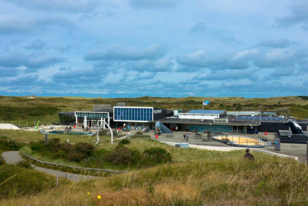 Ecomare ligt midden in het Nationaal Park Duinen van Texel